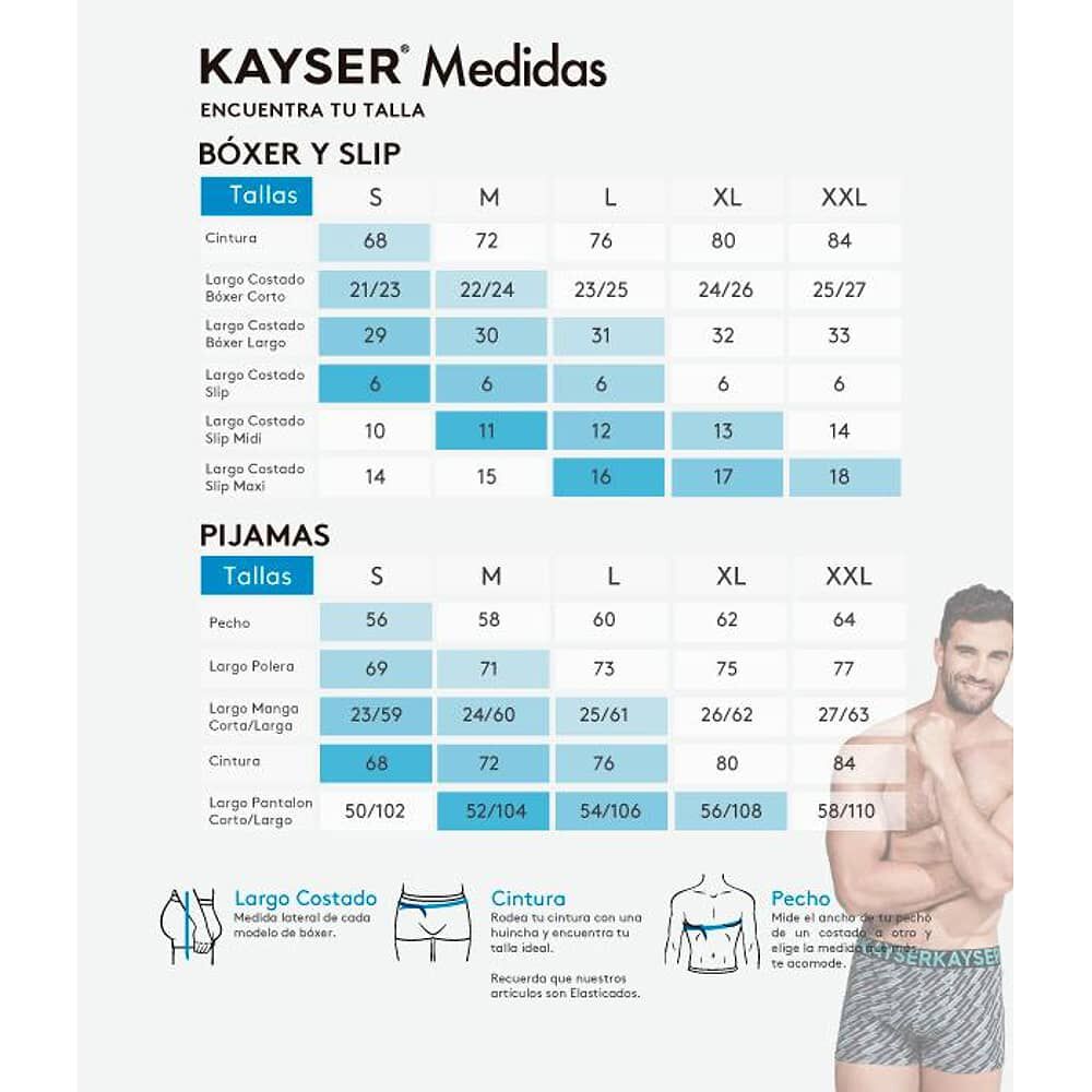 Pack 2x Slip P291.11-gri Kayser image number 4.0