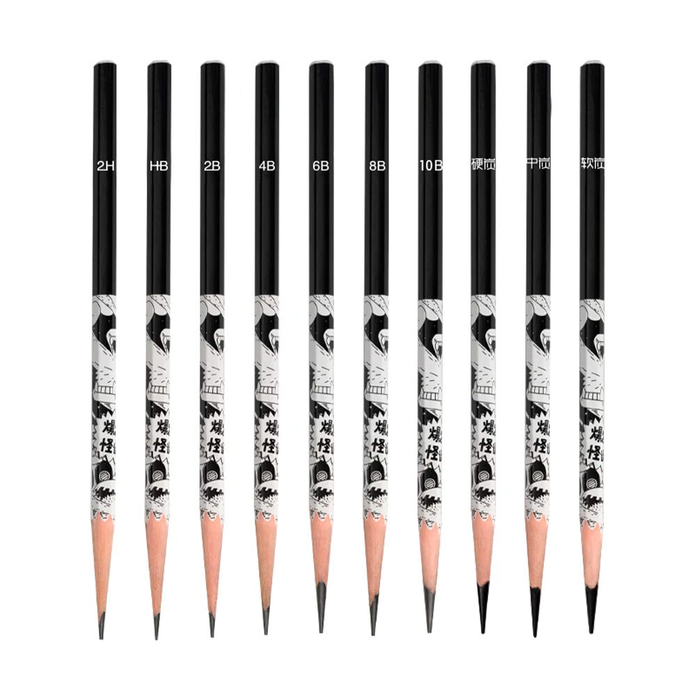 Miya L&aacute;pices De Grafito 4b 8 Unidades image number 1.0