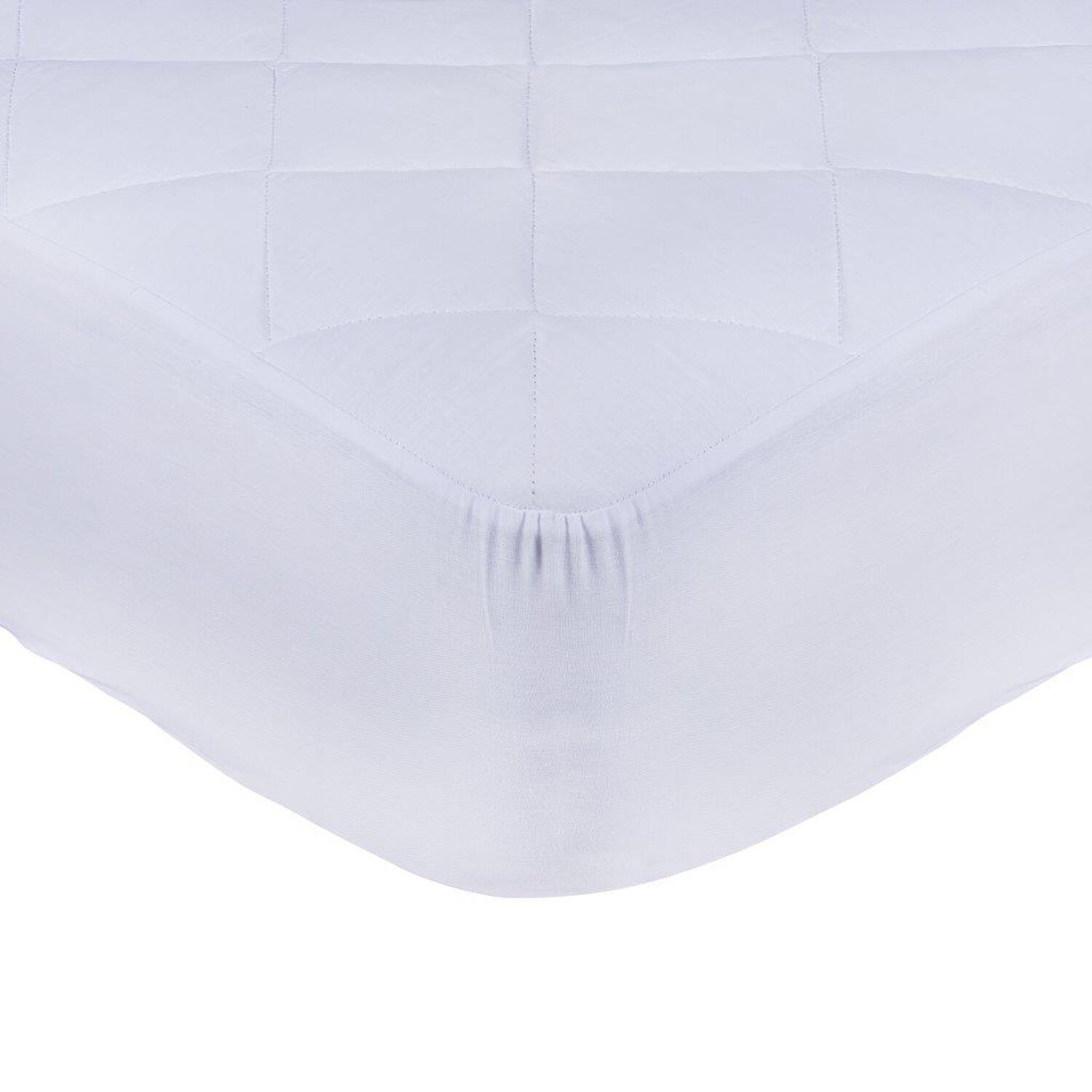 Cubrecolchon Ajustable Mashini 2 Plazas Blanco image number 0.0