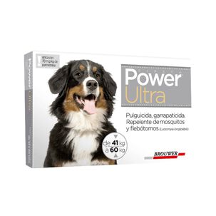 Pipeta Antiparasitario Power Ultra Perros De 41 A 60 Kg