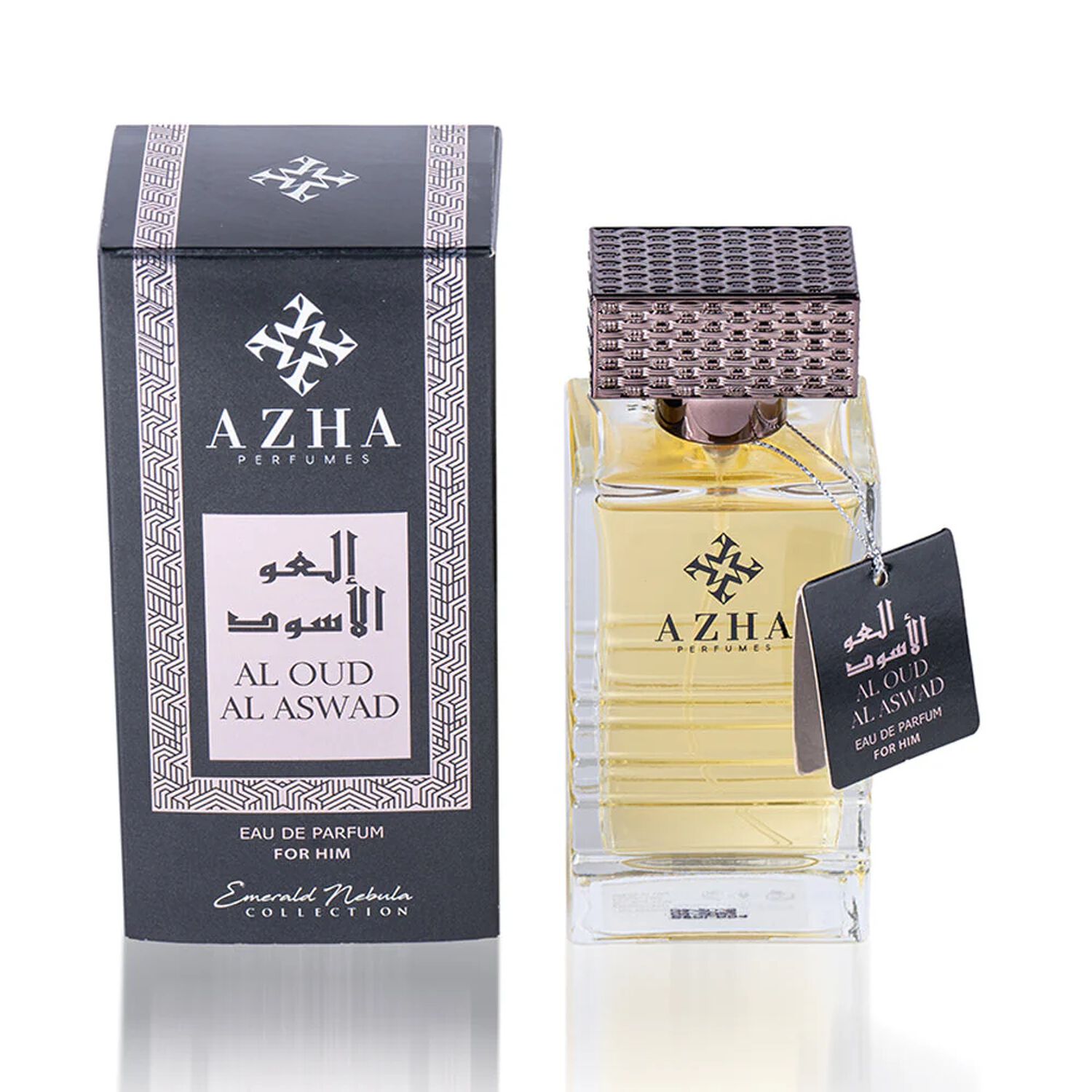 Azha Al Oud Al Aswad Men Edp 100ml image number 2.0
