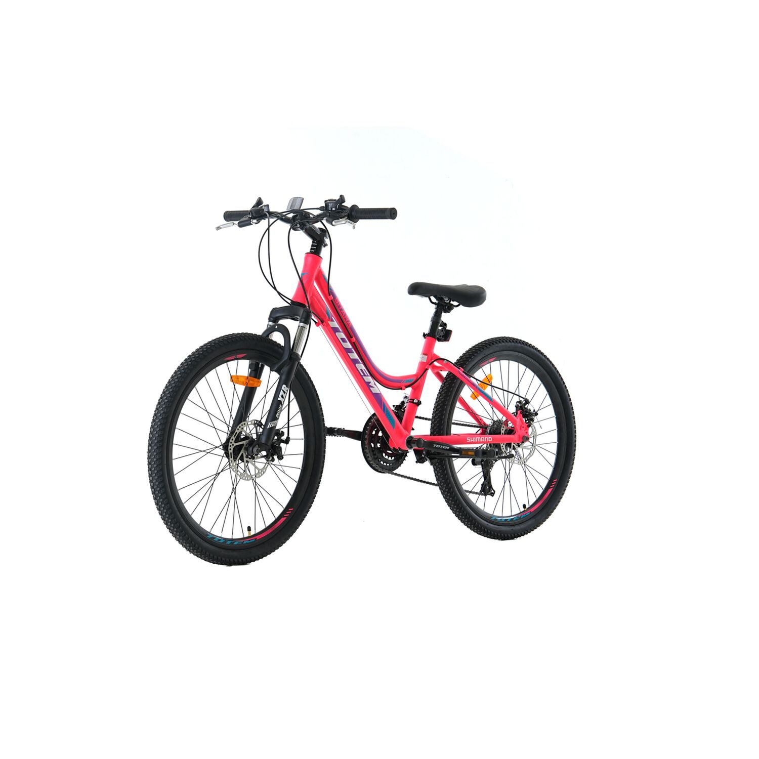 Bicicleta Totem Mtb Aro 24 Modelo Sitara Fucsia image number 4.0