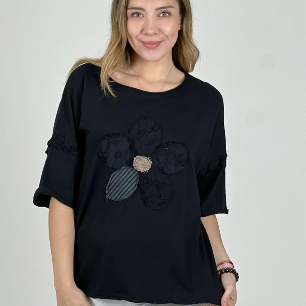Polera Italiana Flor image number 7.0