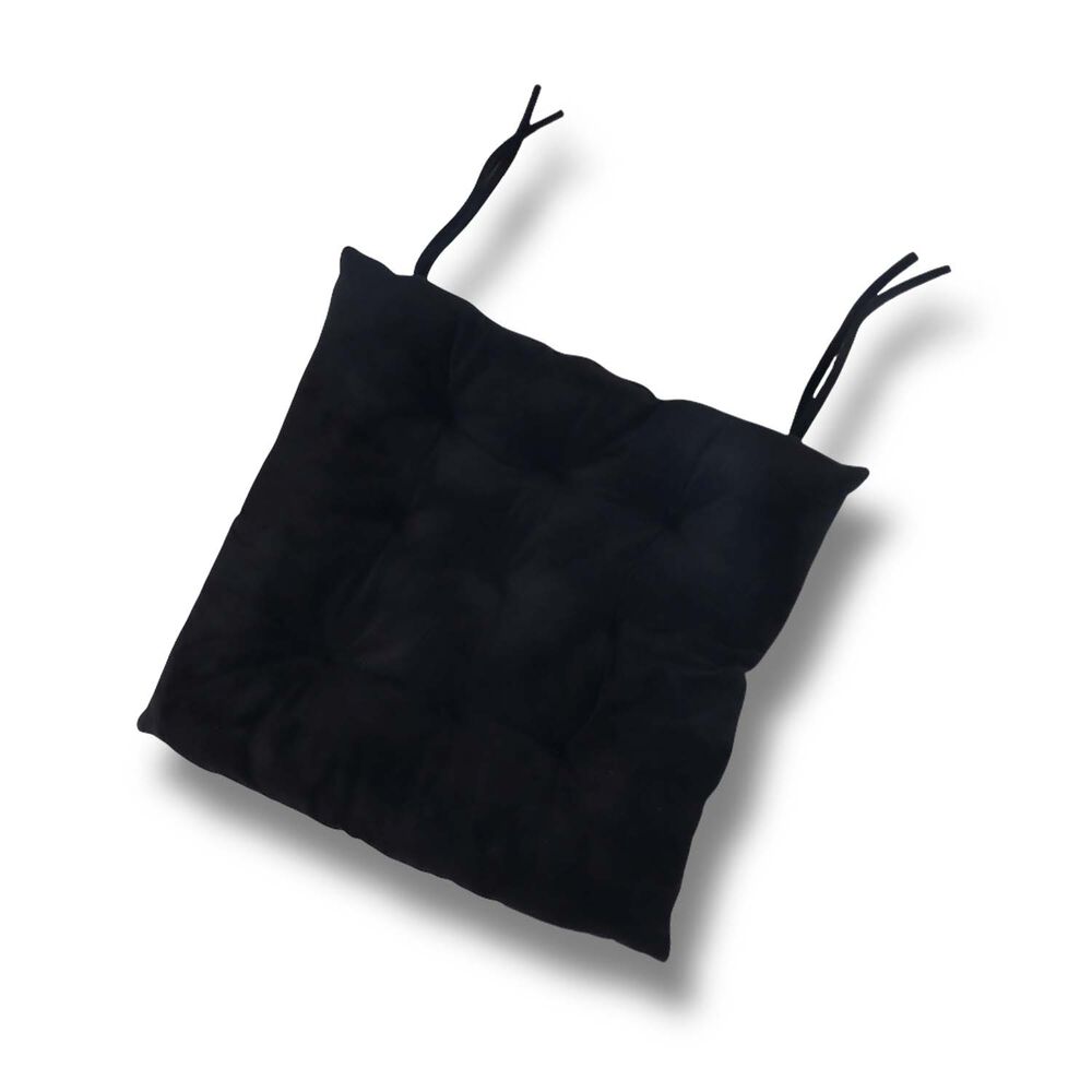 Coj&iacute;n Para Silla Negro 40x40 Cm image number 0.0