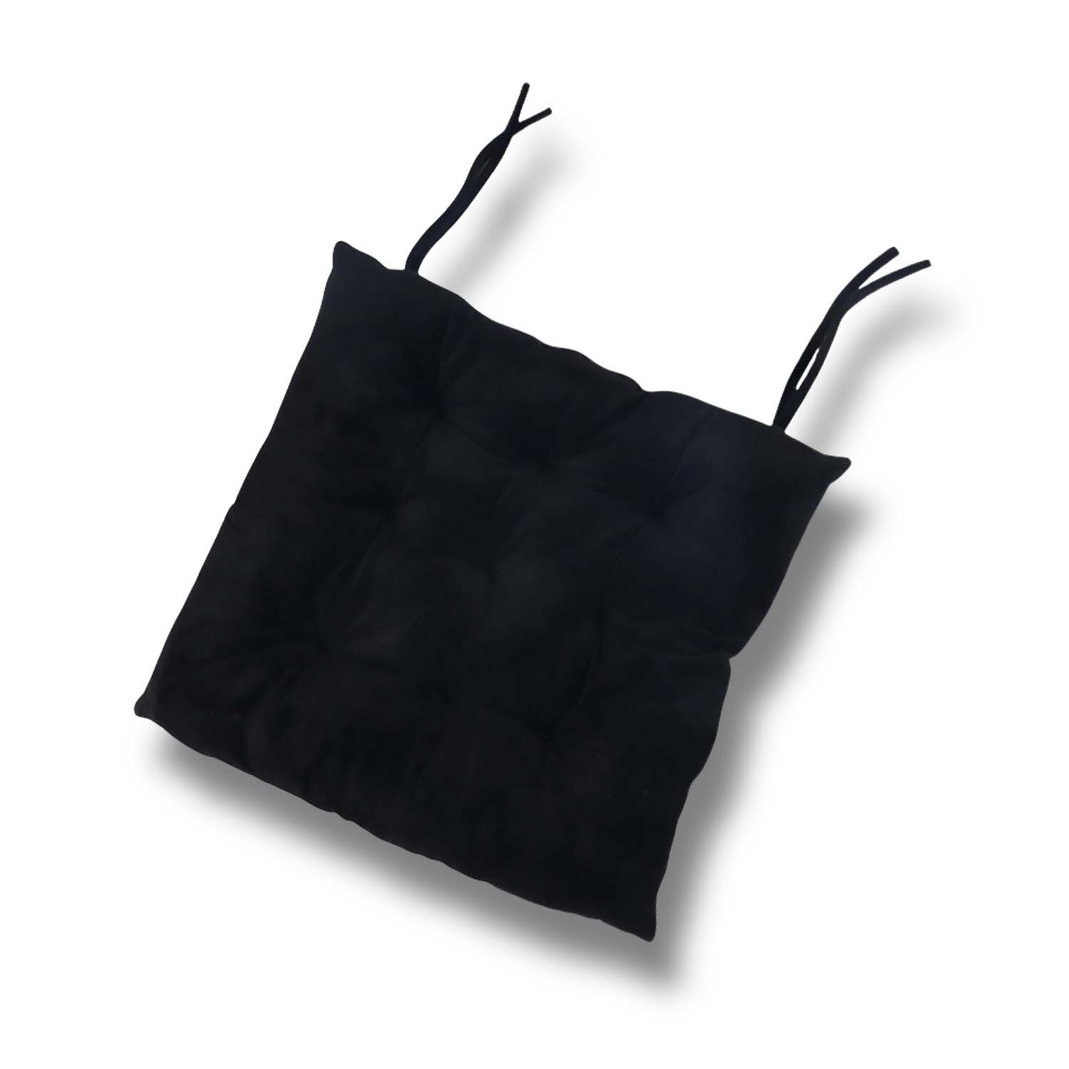 Coj&iacute;n Para Silla Negro 40x40 Cm image number 0.0