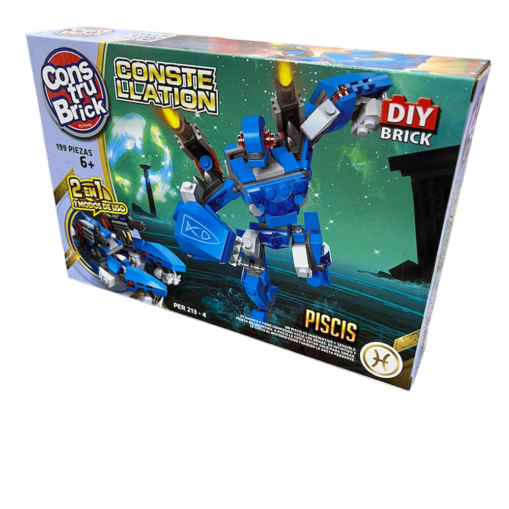 Juego Bloques 2 En 1 Construbrick Constellation 142-204 Pcs image number 10.0