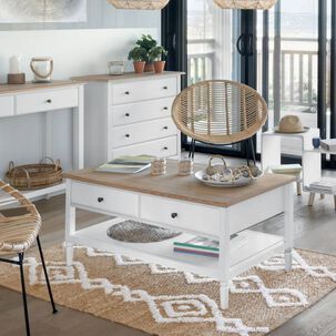 Mesa De Centro Solen 4 Cajones 110 X 60 X 47 Cm Atmosphera