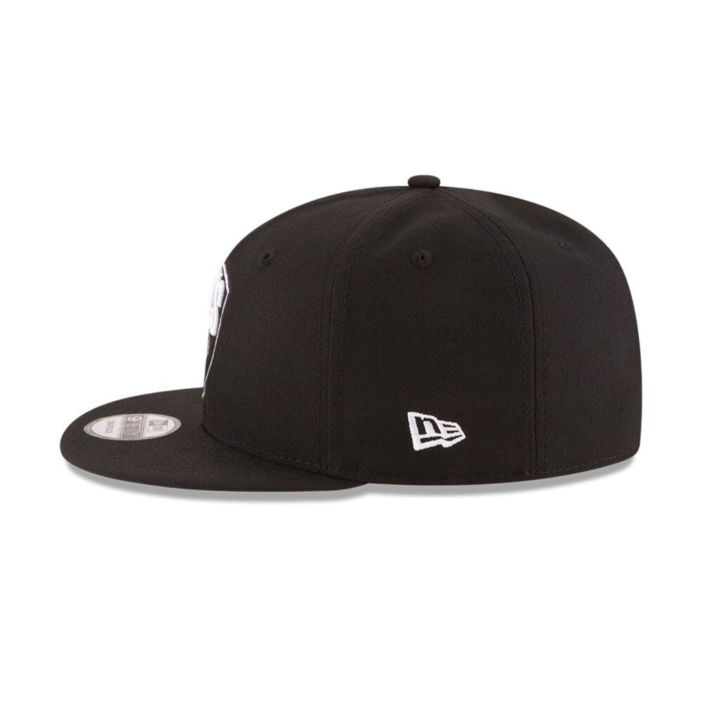 Gorra 9fifty Brooklyn Nets Nba Clásicos Black image number 3.0