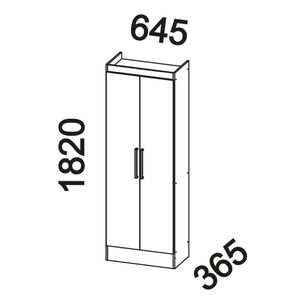 Cl&oacute;set Roca Closet Ambar / 2 Puertas