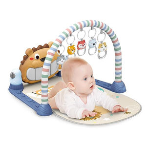 Gimnasio Pedal Piano León Azul - Babymine