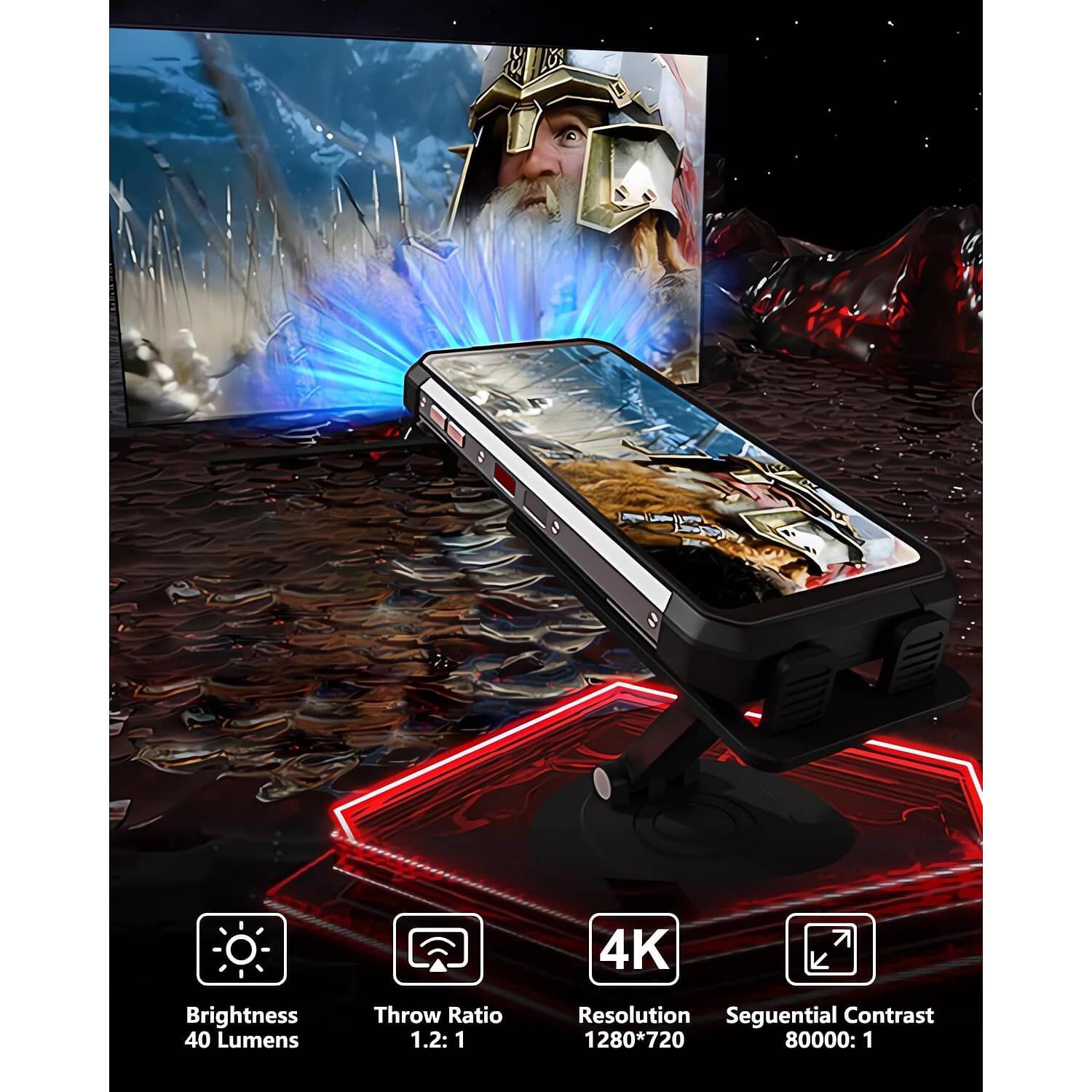 Unihertz 8849 Tank 2 - Celular 4g Con Proyector L&aacute;ser De 80 Pulgadas image number 3.0