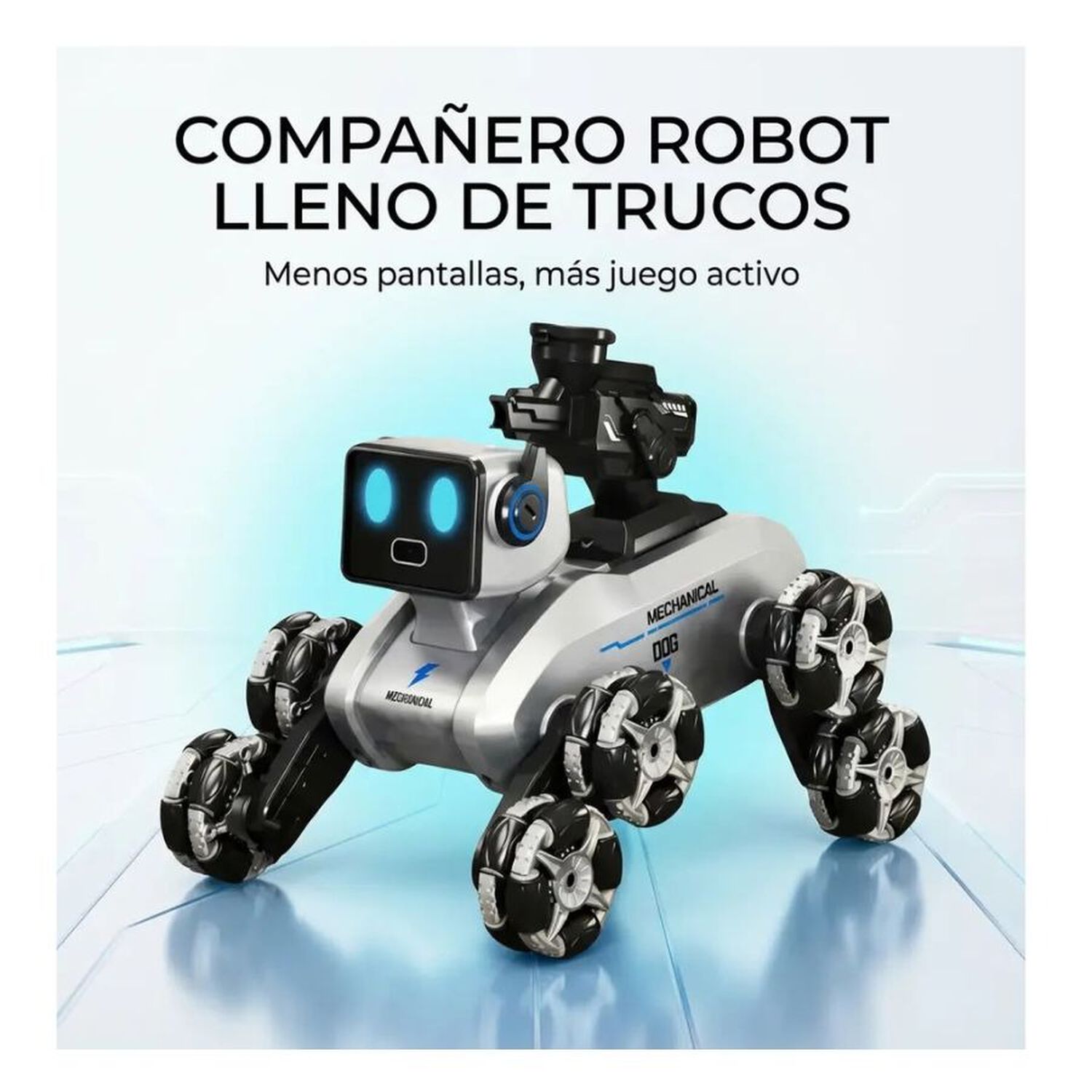 Perro Robot Control Remoto Luces Led C&aacute;mara Juguete Ni&ntilde;os image number 3.0