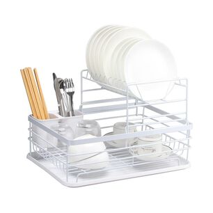 Secaplatos Escurridor Simplit 2 Niveles Acero Inox