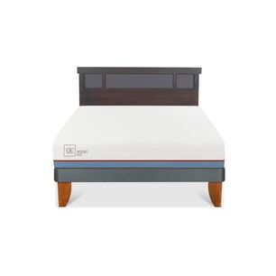 Cama Europea Cic Excellence Plus / 2 Plazas / Base Normal + Respaldo