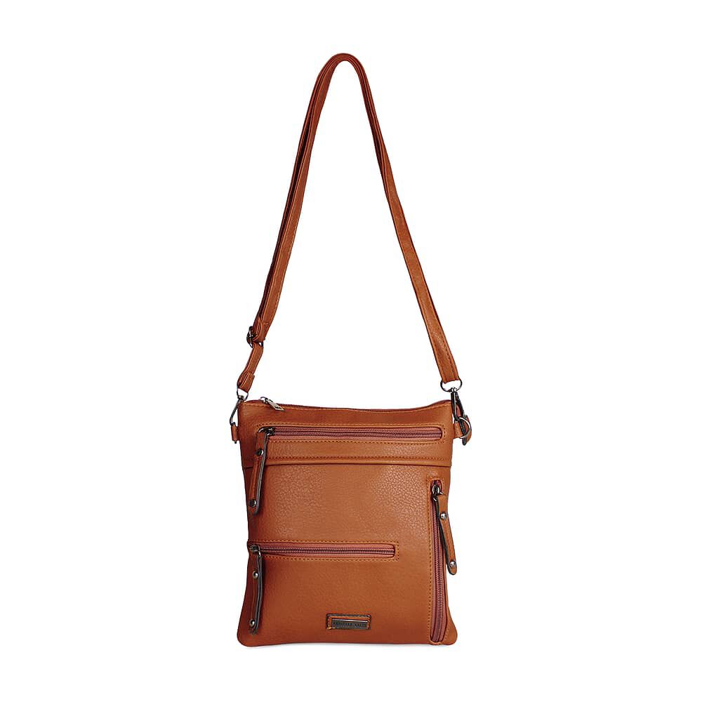 Cartera Bandolera Luna Caf&eacute; Anabella Sachi image number 0.0