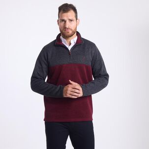 Polerón Liso Regular Cuello Redondo Hombre Herald