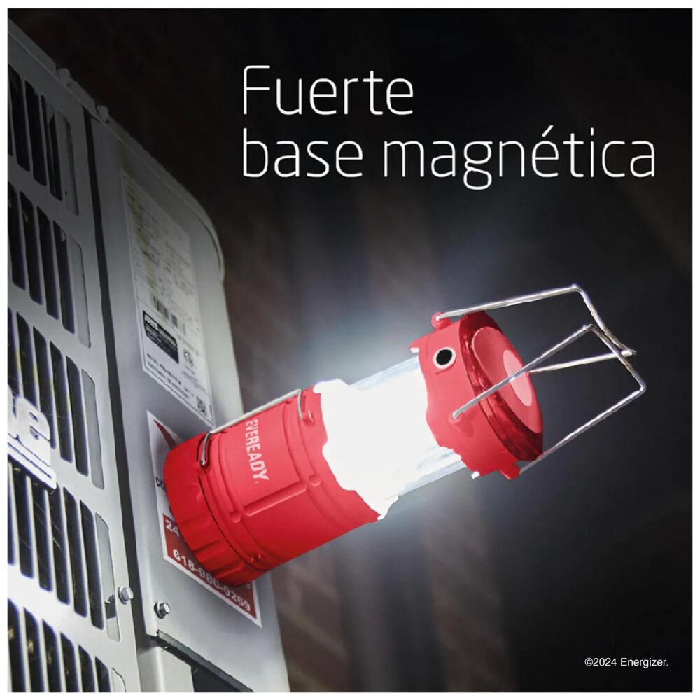 Linterna Foco Farol Led 350lm Compactable Rojo image number 2.0