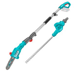 Podador Cortasetos 20v 2 En 1 Con Batería Y Cargador Total Podador Cortasetos 20v 2 En 1 Con Batería Y Cargador Total