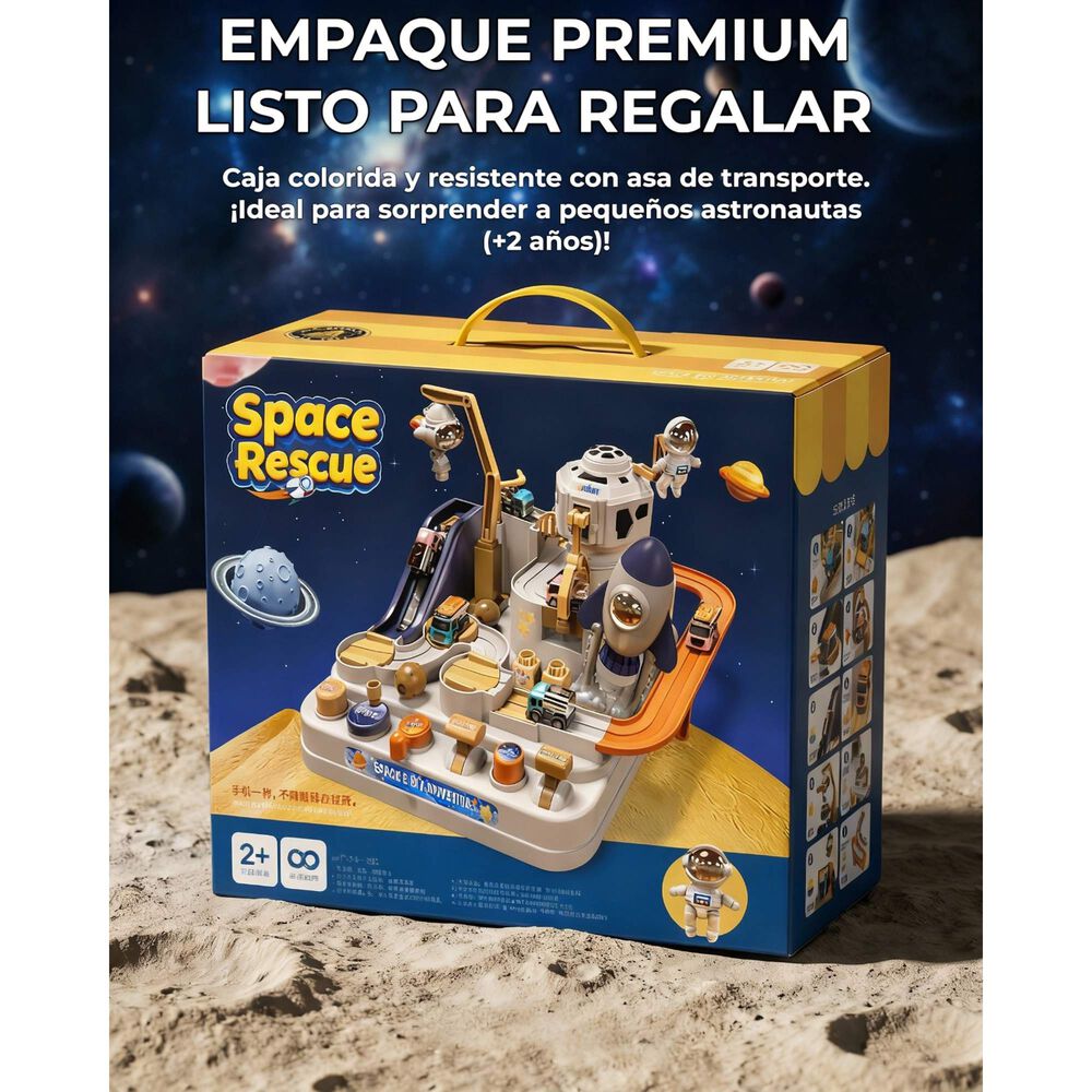 Juguete Didactico Ciudad Magica Astronauta Ni&ntilde;os Montessori image number 7.0