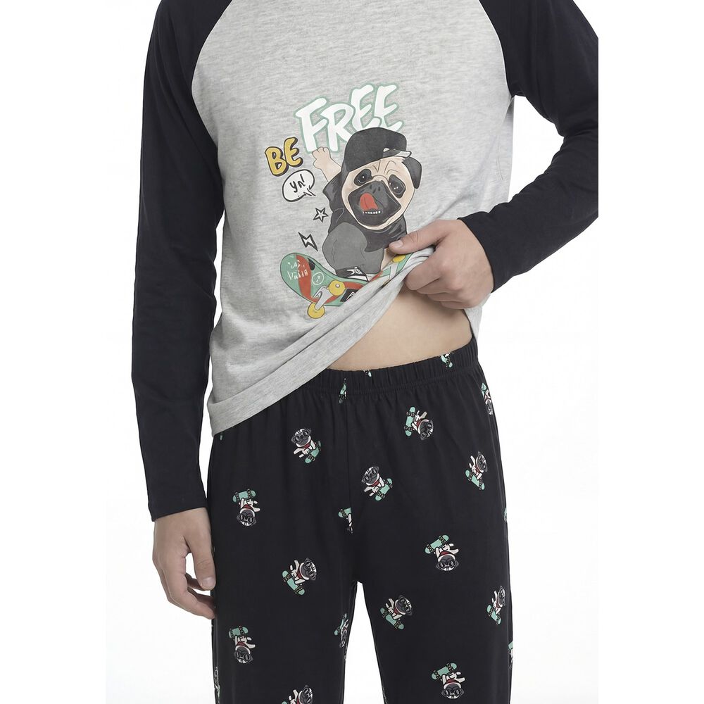 Paijama Pantal&oacute;n Teens Algod&oacute;n 66.1832m image number 3.0