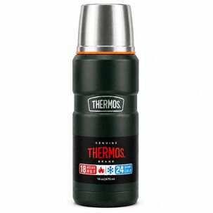 Termo Premium Thermos King Inox Sk2000 470ml 18h/24h Verde