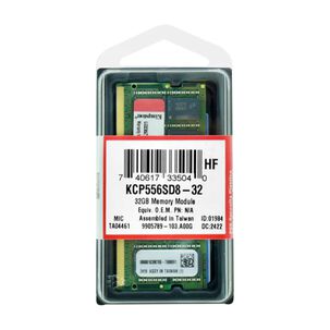 Memoria Ram Kingston 32gb Ddr5 5600mhz Cl46 Sodimm
