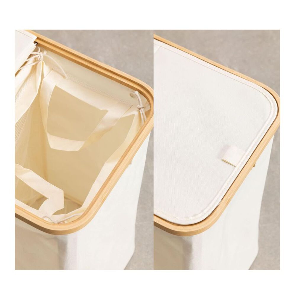 Cesto Para Ropa 2 Compartimentos image number 2.0