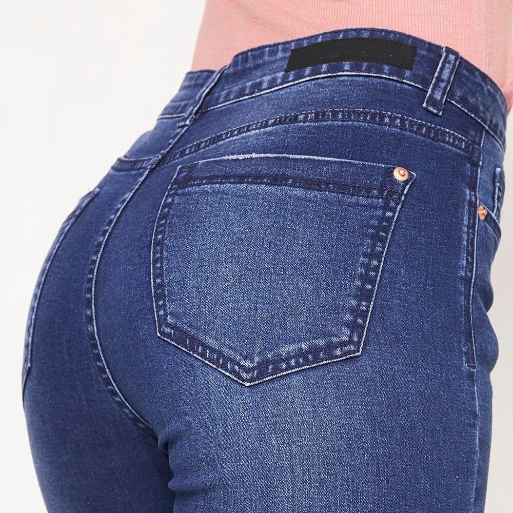 Jeans Mujer Flare Kimera image number 3.0