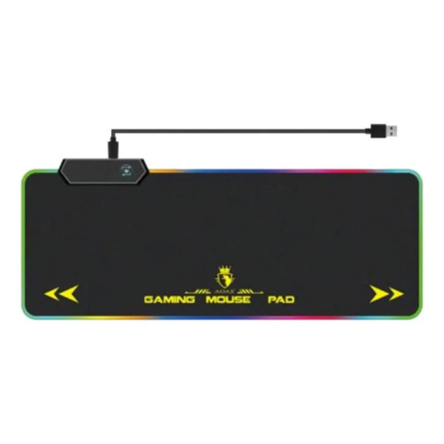 Mousepad Gamer Rgb Xl Aoas S4000 80x30cm 4mm Waterproof Negro image number 0.0