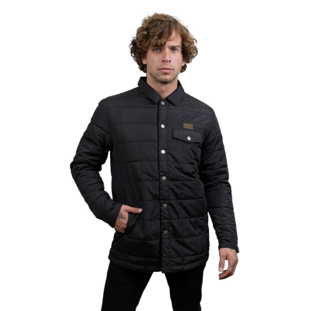 Chaqueta Parka Landing Zone Negro Hombre Falcone image number 3.0