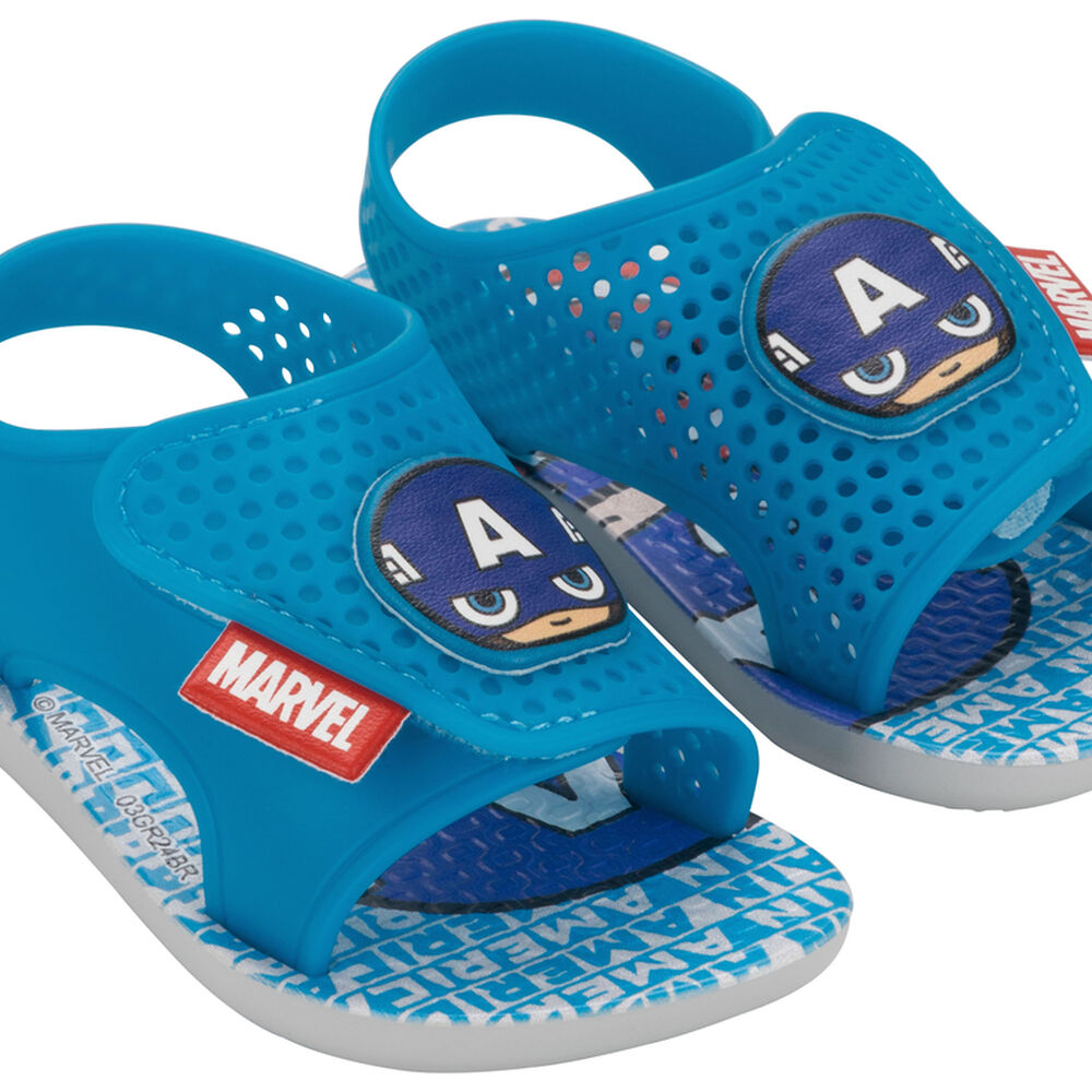 Sandalia Bebé Azul Marvel Ipanema image number 1.0