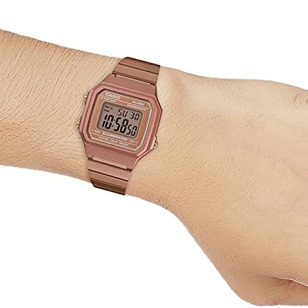 Reloj De Mujer Casio Gold Oro Rosa B650wc-5adf image number 3.0