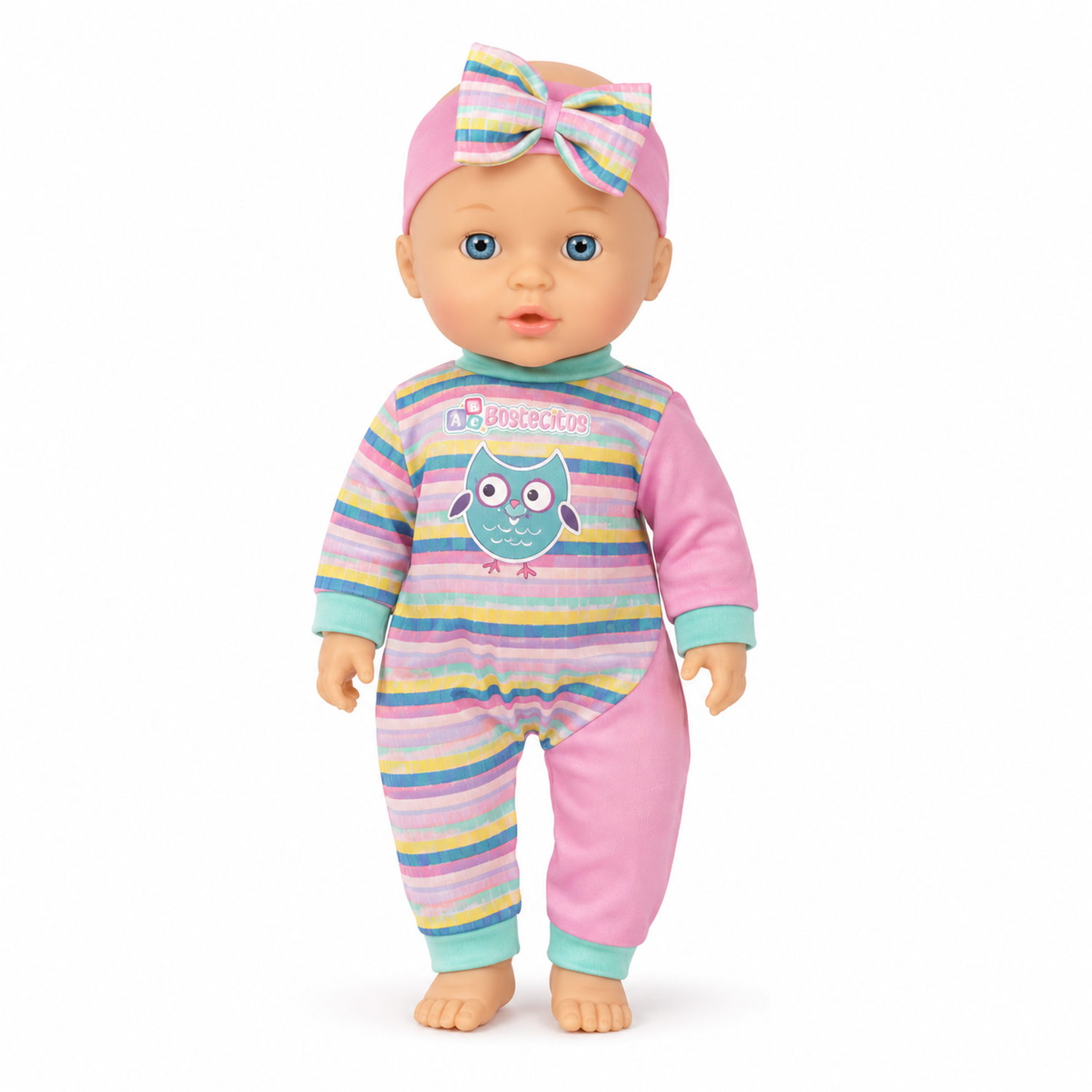 Mu&ntilde;eca Babydoll Bostecitos Abc Acc Con Silla image number 1.0