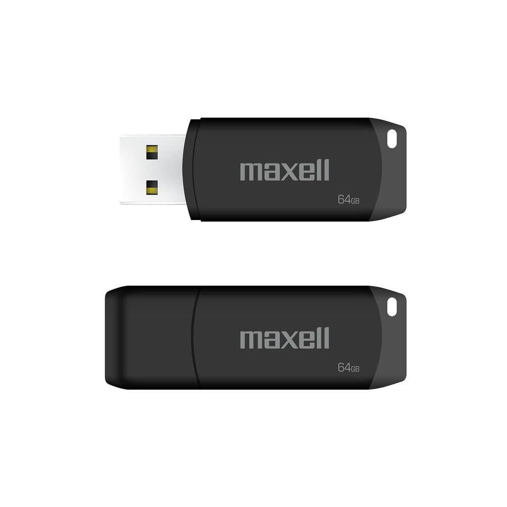 MAXELL Pendrive Maxell Usbpd 64gb 2.0 Negro