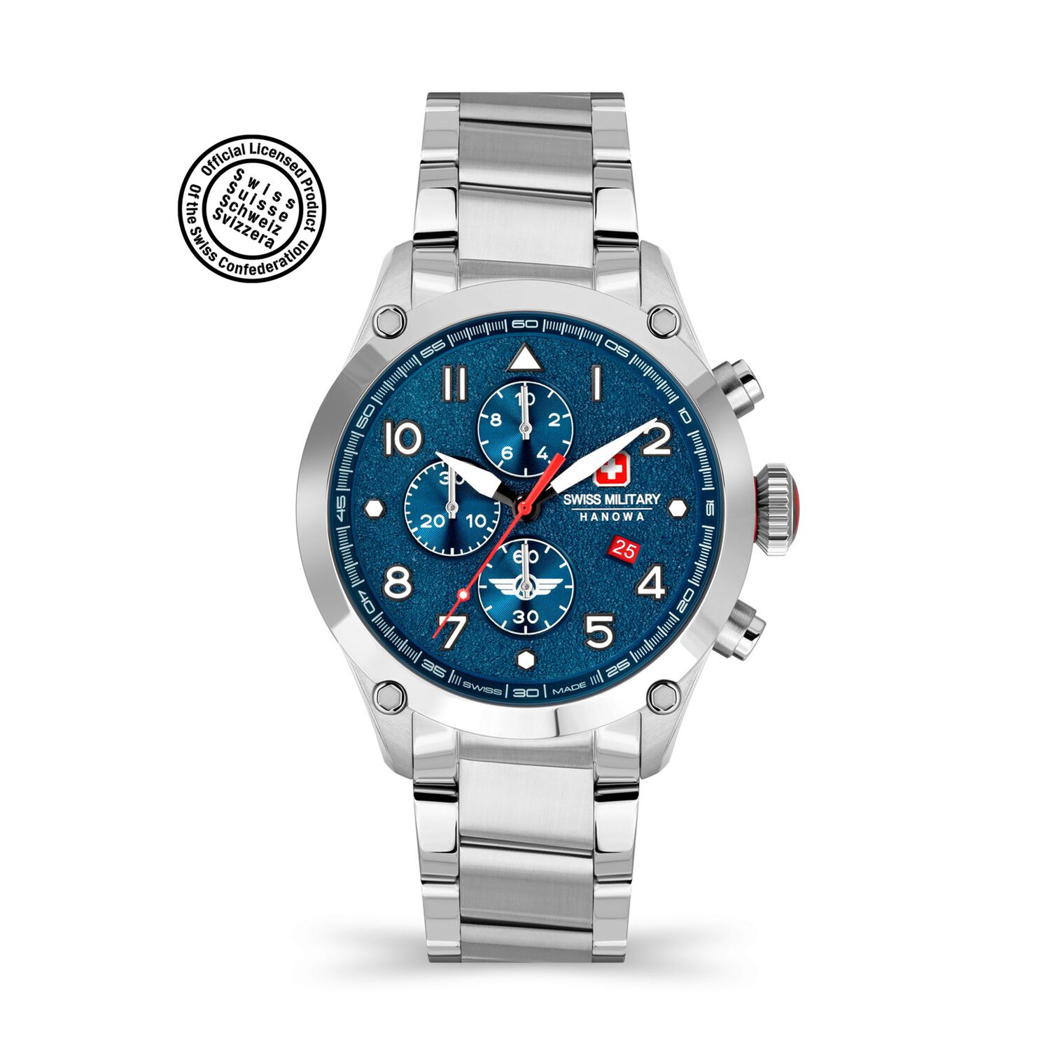 Reloj Swiss Military Hanowa Smwgi2101502 Plateado Hombre image number 0.0