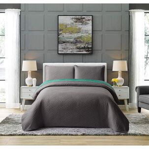 Cubrecama Azhome Bicolor / 2 Plazas Cubrecama Azhome Bicolor / 2 Plazas