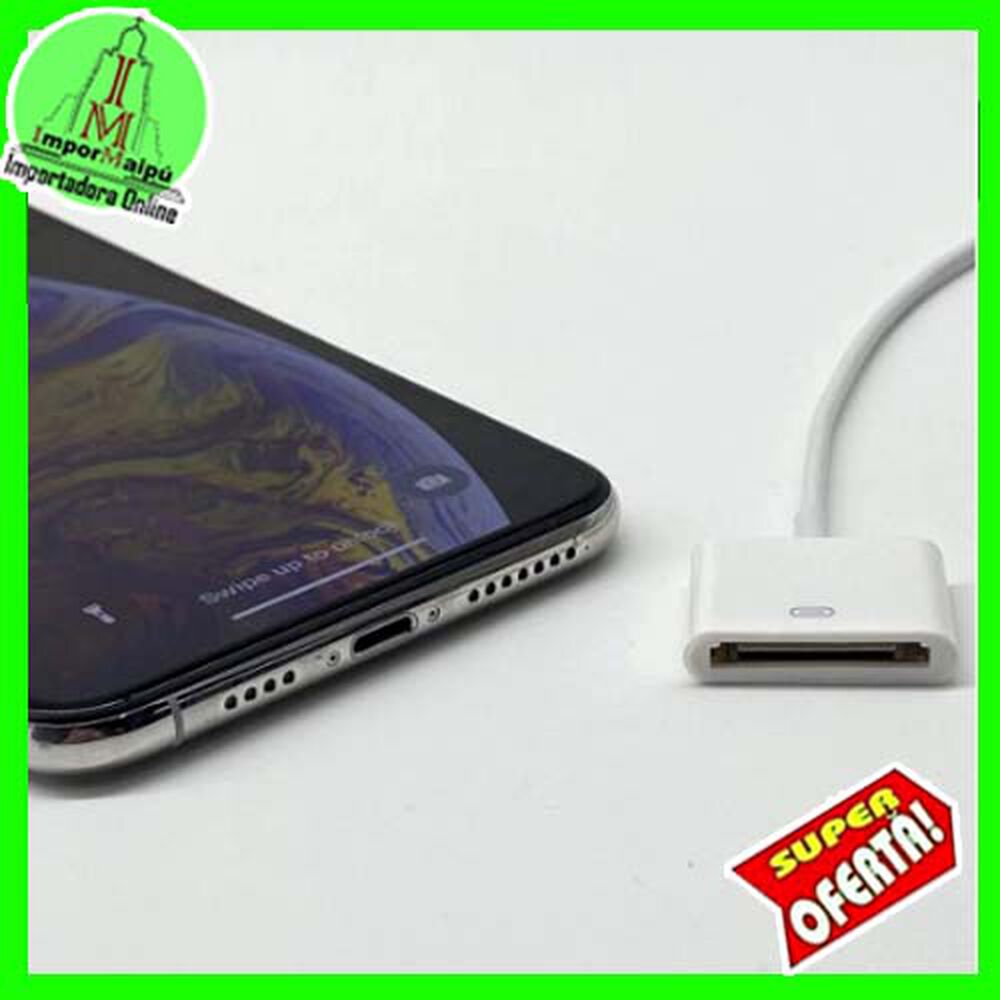 Adaptador Para Iphone Lightning Otg De 8 Pines Macho A 30 Pines Hembra image number 3.0