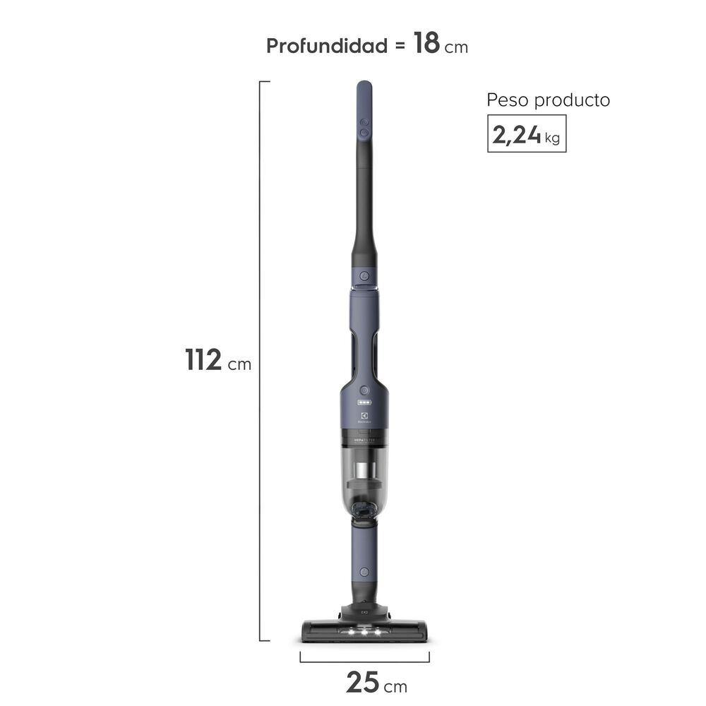 Aspiradora Vertical Inal&aacute;mbrica Ergorapido 2 En 1 Erg019 image number 5.0