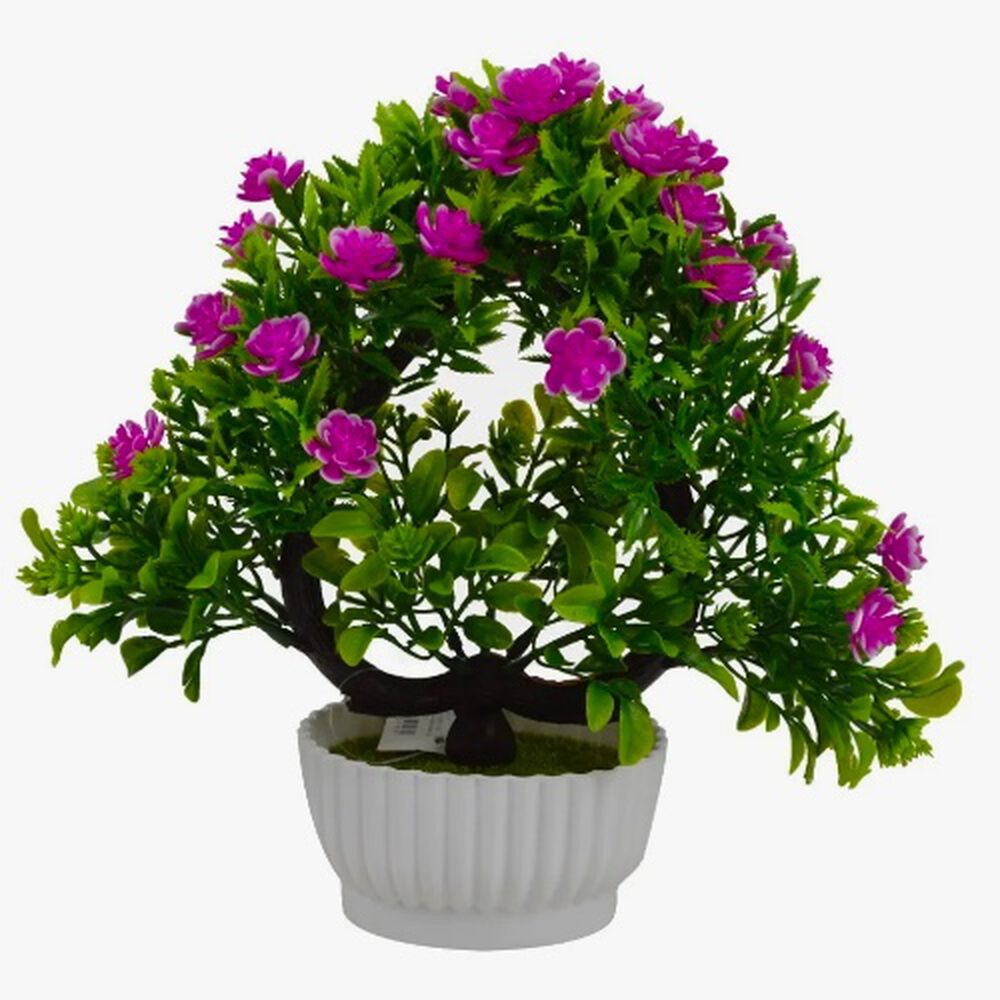 Planta Bonsái Camelia De Espuma Artificial Macetero 25cm image number 0.0