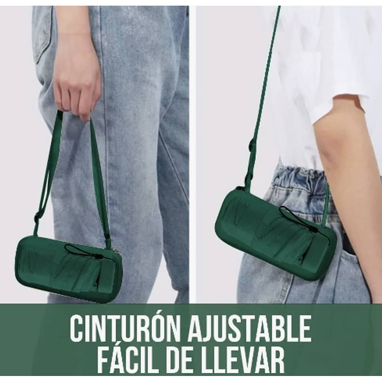 Mini Paragua Plegable Port&aacute;til Anti-uv Verde image number 5.0