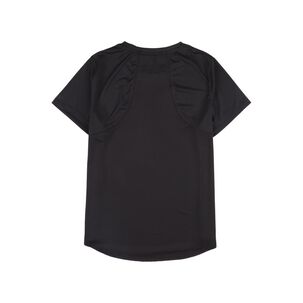 Polera Lisa Manga Corta Cuello Redondo Mujer Wetland