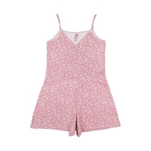 Enterito Corto Estampado Tiro Medio Regular Sin Mangas Cuello V Mujer Freedom