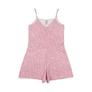 Enterito Corto Estampado Tiro Medio Regular Sin Mangas Cuello V Mujer Freedom