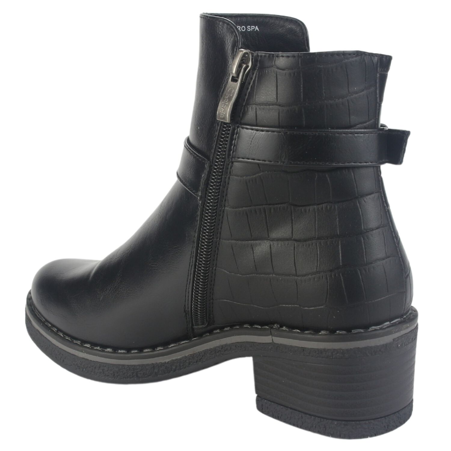 Botin Chalada Mujer Brike-1 Negro Casual image number 3.0