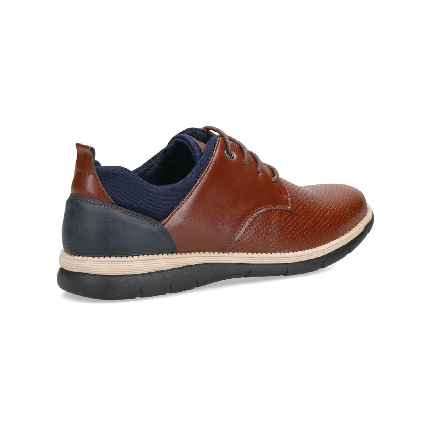 Zapato Casual Hombre Az Black Brown image number 3.0