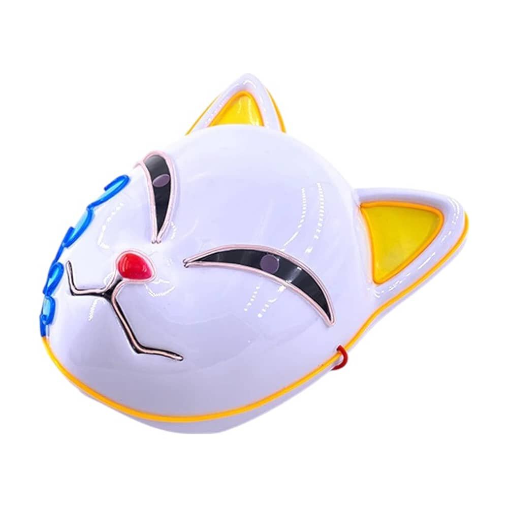 Mascara Makomo Kimetsu No Yaiba Con Luces Led Cosplay image number 8.0