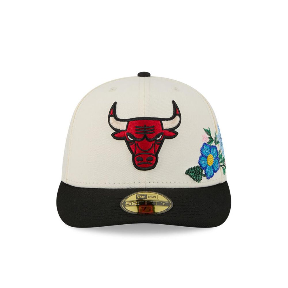 Gorra 59fifty Chicago Bulls Tonal Florals Negro image number 2.0