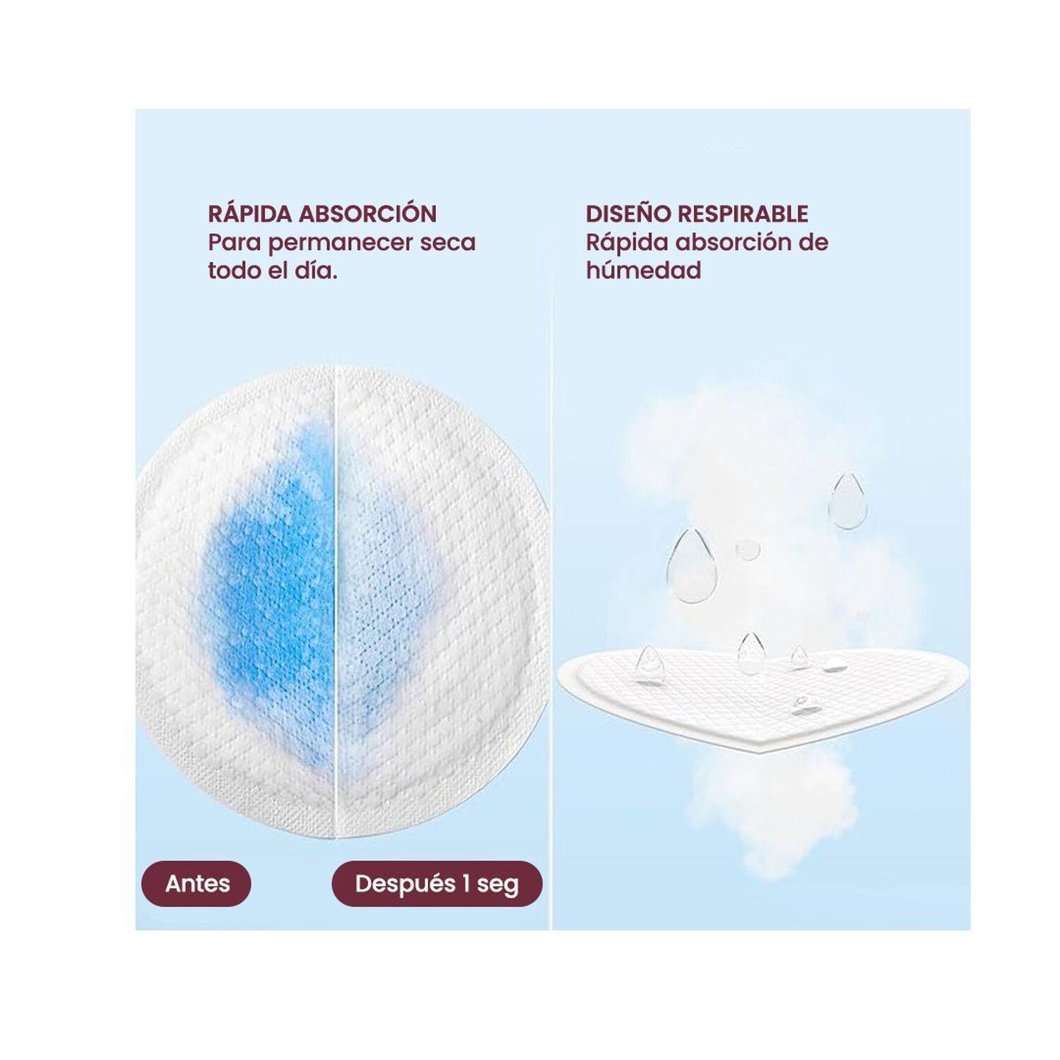Pads Absorbentes De Lactancia Ultra Delgados 60un. image number 2.0