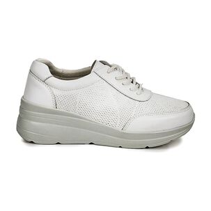 Zapatilla Cuero Garazi Blanco