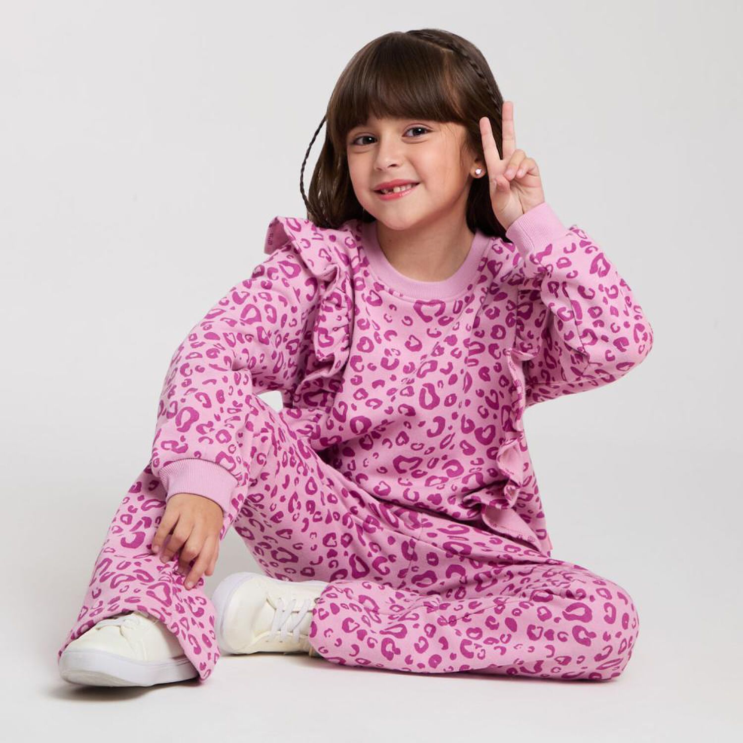 Conjunto Print Ni&ntilde;a Topsis image number 1.0